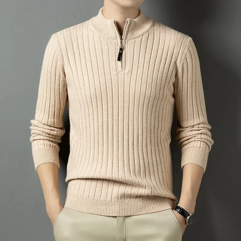 Рисунок 4 - Новинка 2024, Мужской пуловер на молнии