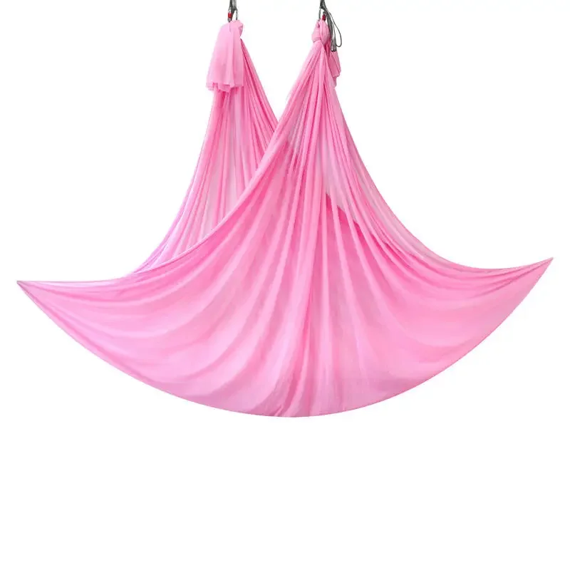 Top-selling high quality anti-gravity aerial yoga fitness silk swing hammock set