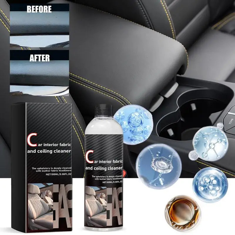 

Car Refurbishment Cleaning Agent Car Exterior Restorer And Interior Cleaner Waterproof Parts Refurbish Agent Non-Greasy For