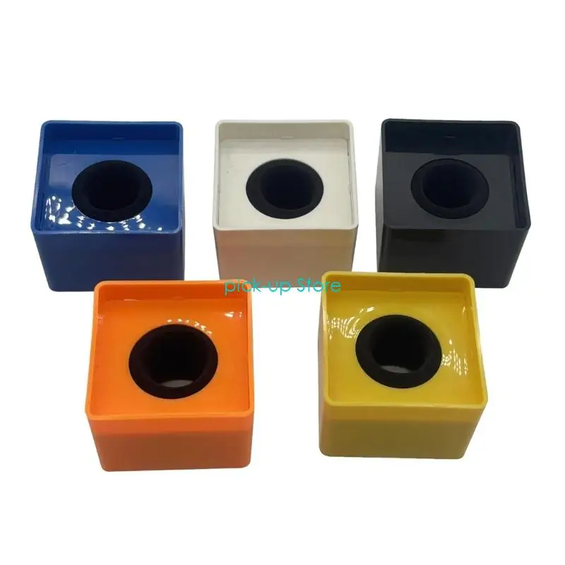 

Q5WA Anti Shock Microphone Platform Holder Precised Molded ABS Block Wide Compatibility for Podcasting Studio Accessories