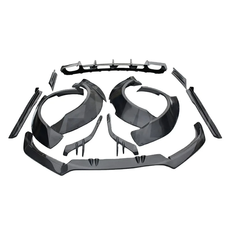High Quality EVD-1 Half Carbon Fiber Wide Body Kit Fit For 2012-2016 A6 Exterior Upgrade Parts