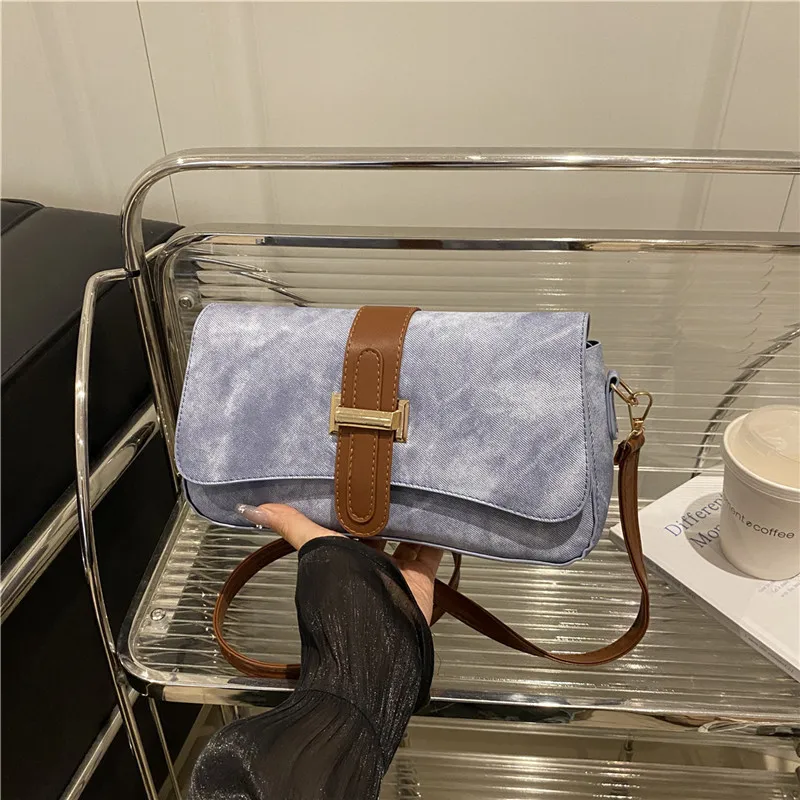 

2025 French Style Underarm Bag Summer New Vintage Minimalist Shoulder Purse for Women Trendy Crossbody Bag for Work Commute