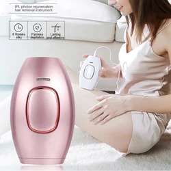 Épilateur Laser Portable sans douleur pour femmes, épilation permanente, visage, corps, Bikini, IPL