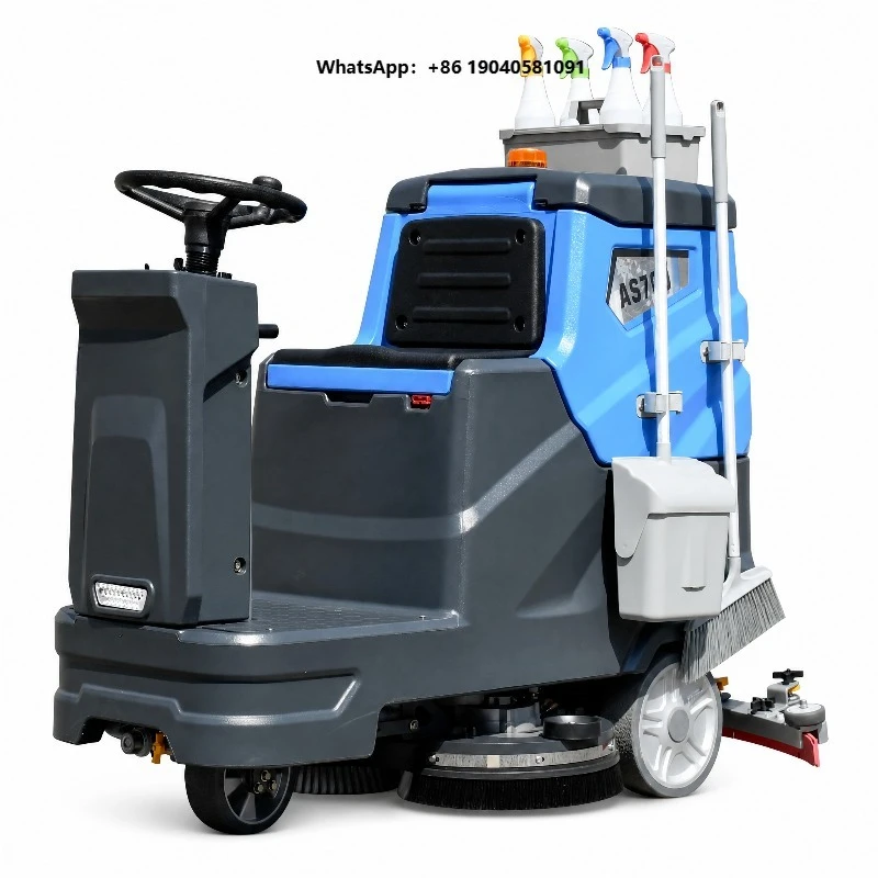 Electric Seated Floor Polishing Machine High Pressure Cleaner for Efficient Marble Cleaning Industrial Vacuum Cleaner New