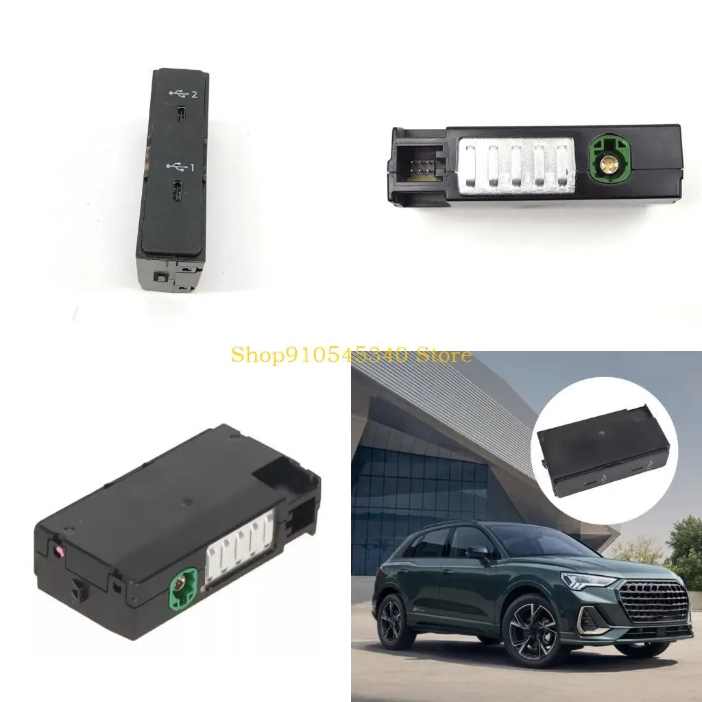 U2JA Double USB Type C Charging Adapter Front Center Console 83A035736A For RSQ3 2018-2025
