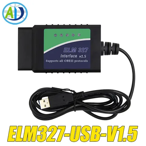 ELM327 USB-сканер V1.4/1,5/2,1 оригинальный PIC18F25K80 FTDI FT232RL OBD2 сканер для ScanTool/MultiEcuScan OBD2 диагностический сканер