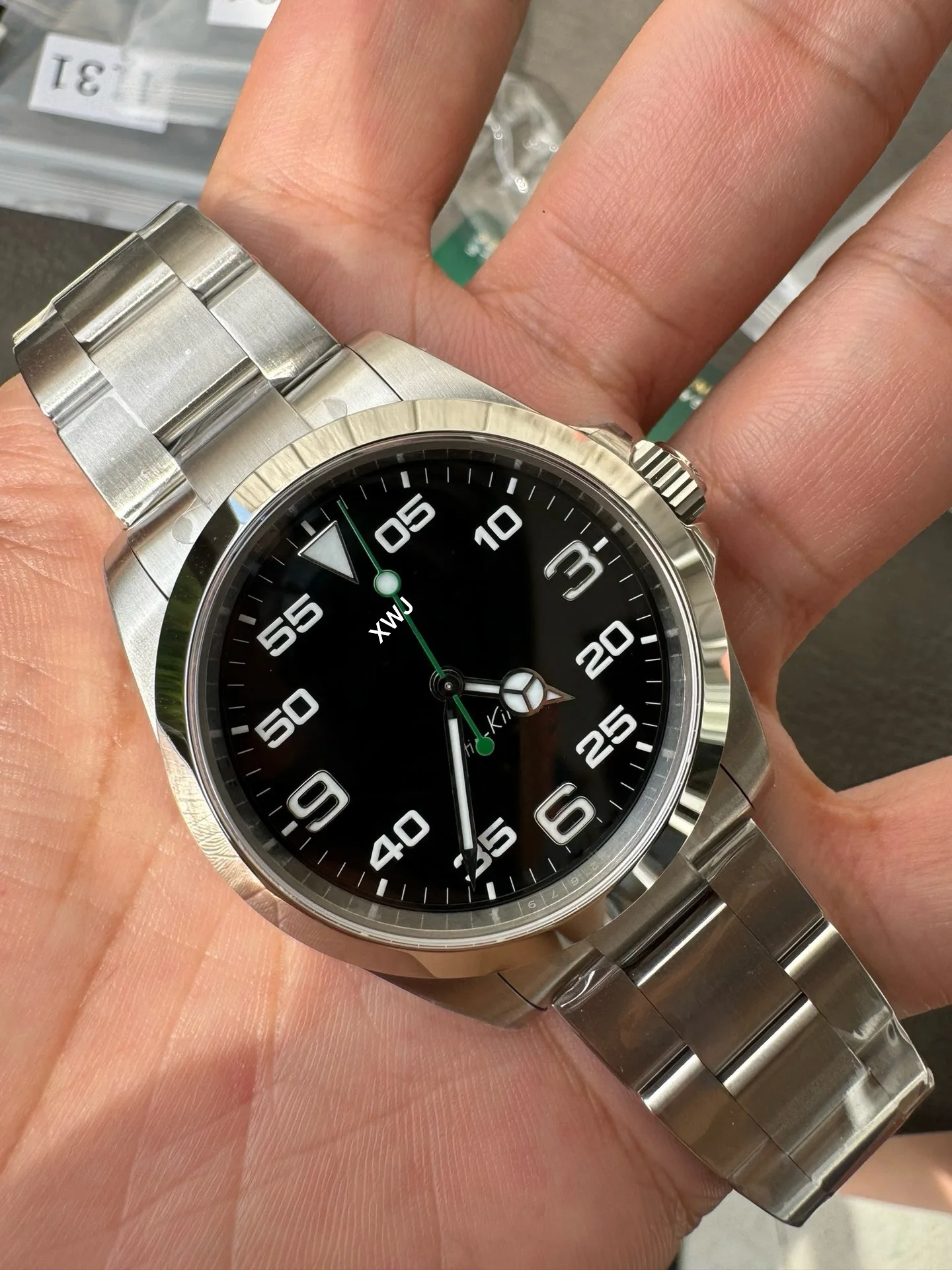 ساعة رجالية فاخرة XWJ Air-King 126900 40 مللي متر أفضل حركة لف يدوية 3230 ضمان مقاوم للماء 48 شهرًا شحن سريع #1