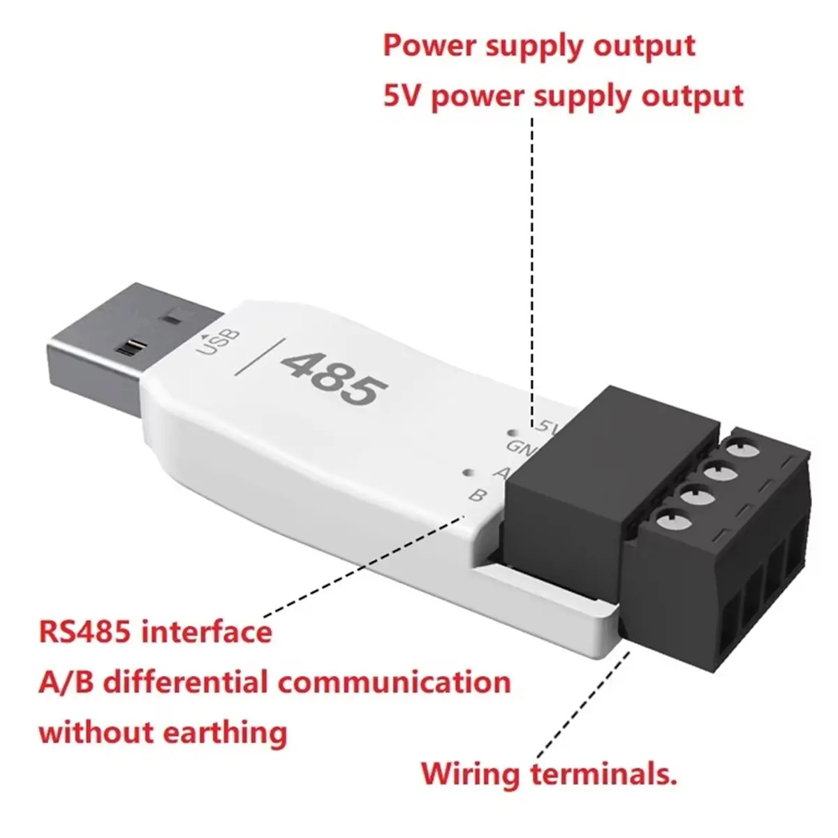618 Mega Sale New CH343 USB to RS485 Module Converter Industrial Grade High Speed 6M Baud Rate