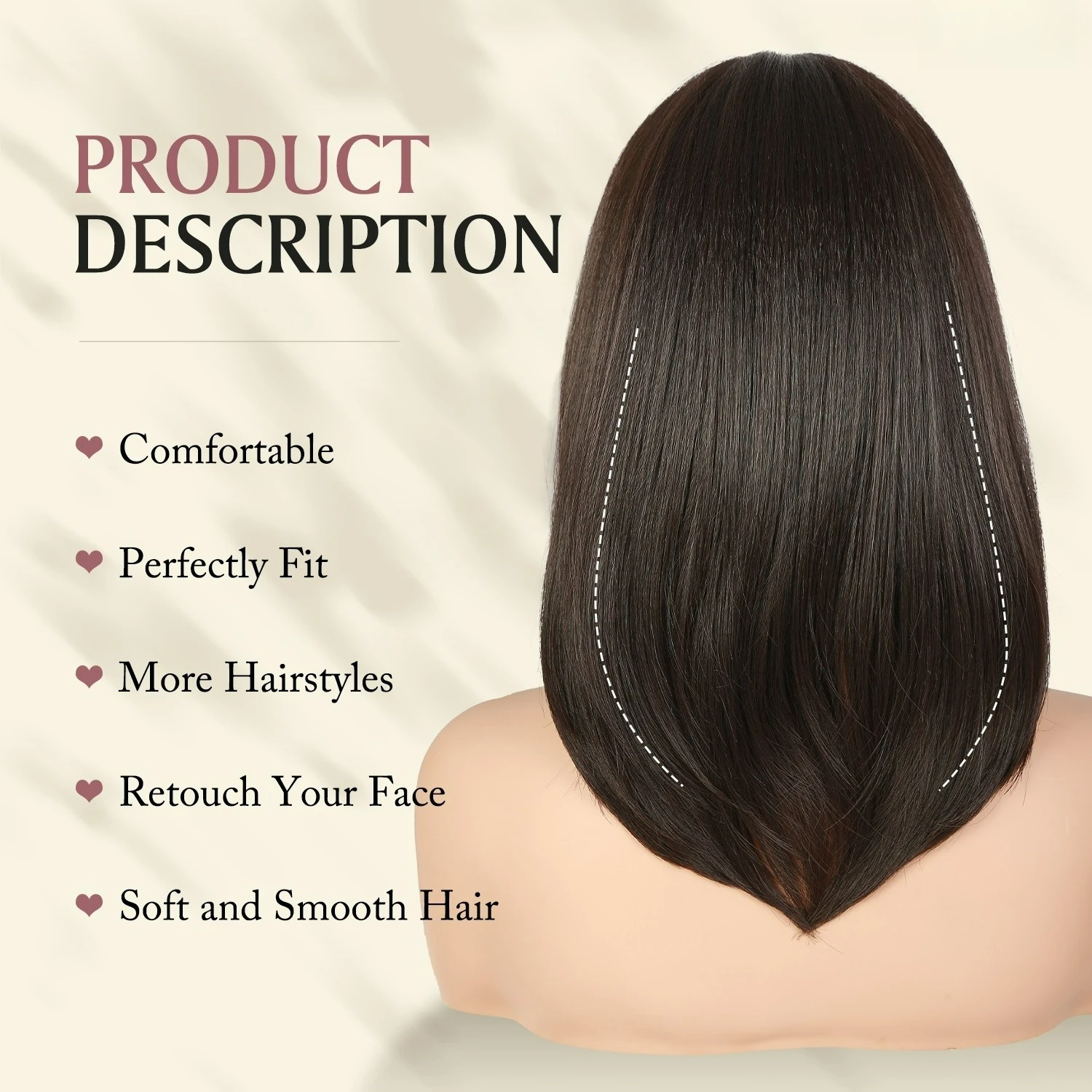 14 بوصة قصيرة بوب شعر مستعار اصطناعي مع الانفجارات الجزء الأوسط مستقيم كامل الرأس مقاومة للحرارة الباروكات مع مظهر طبيعي محاكاة فروة الرأس