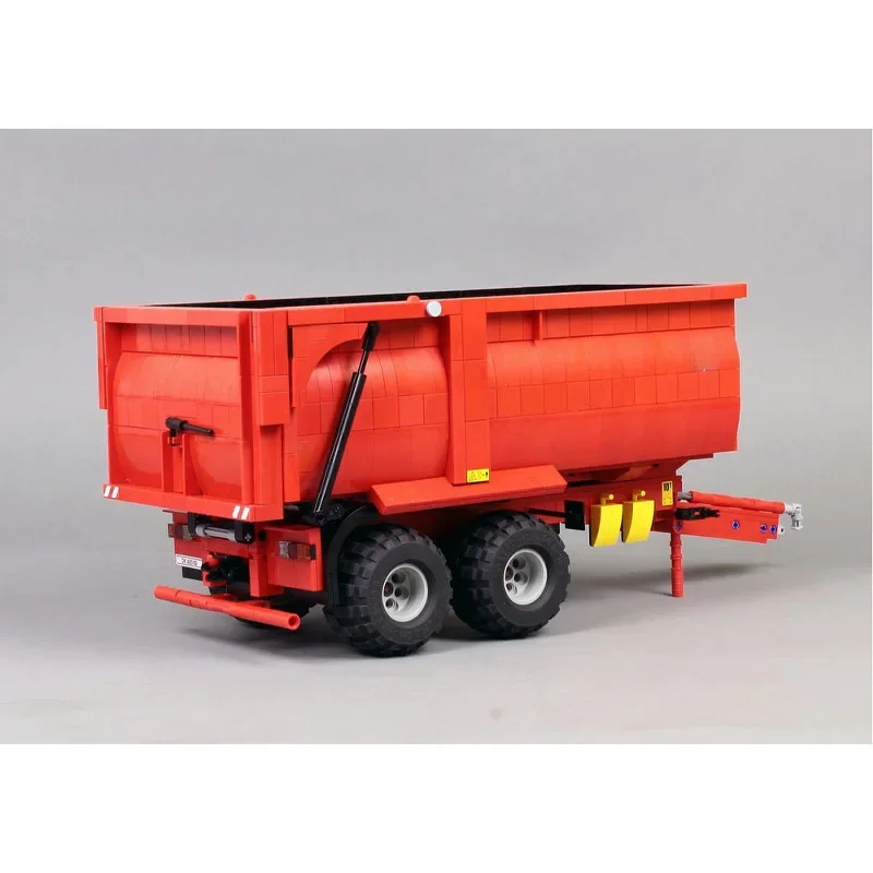 MOC-26566 Dump Trailer 1:17 Scale Building Block Model 1349 Building Block Parts MOC Creative Building Blocks Kids Toys Gifts