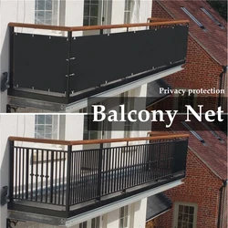Width 0.9m HDPE Balcony Privacy Net Fence Shielding Anti-UV Wind Protection Apartment Balcony Terrace Shelter Privacy Net