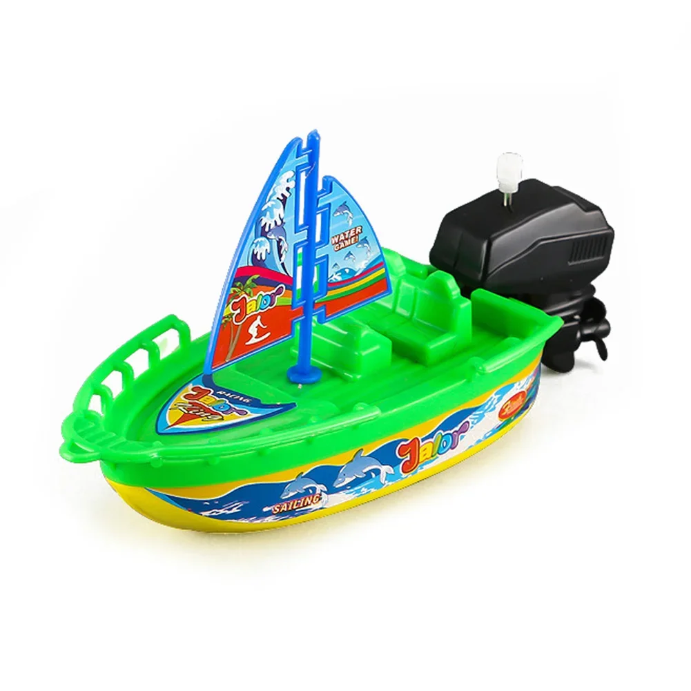 Jouets de bain pour enfants, piscine, baignoire, vent, horloge, flotteur dans l'eau, vitesse, bateau, soleil, jouets de bain pour enfants, document aléatoire