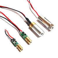 Green Dot Laser Module 5mW/30mW 505nm 520nm 532nm Focusable Positioning 3.7-5V