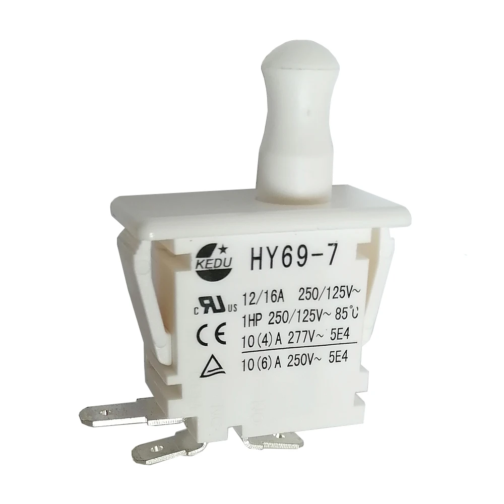 

KEDU HY69-7 Electric Pushbutton Switch for Power Tools 3Pins 125/250V