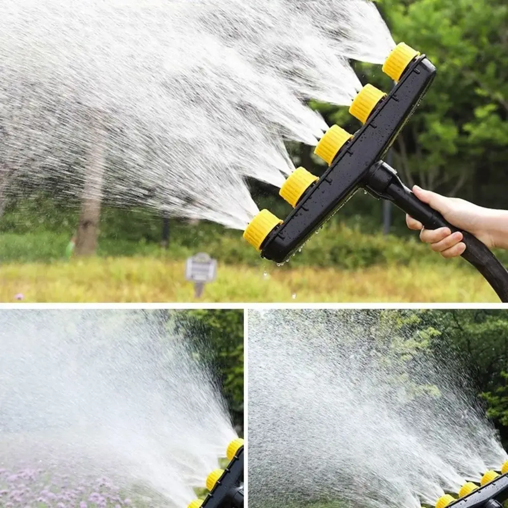 Large Water Flow Multi-Heads Spray Nozzle Atomization Adjustable Irrigation Spray Labor Saving Water Pump Field