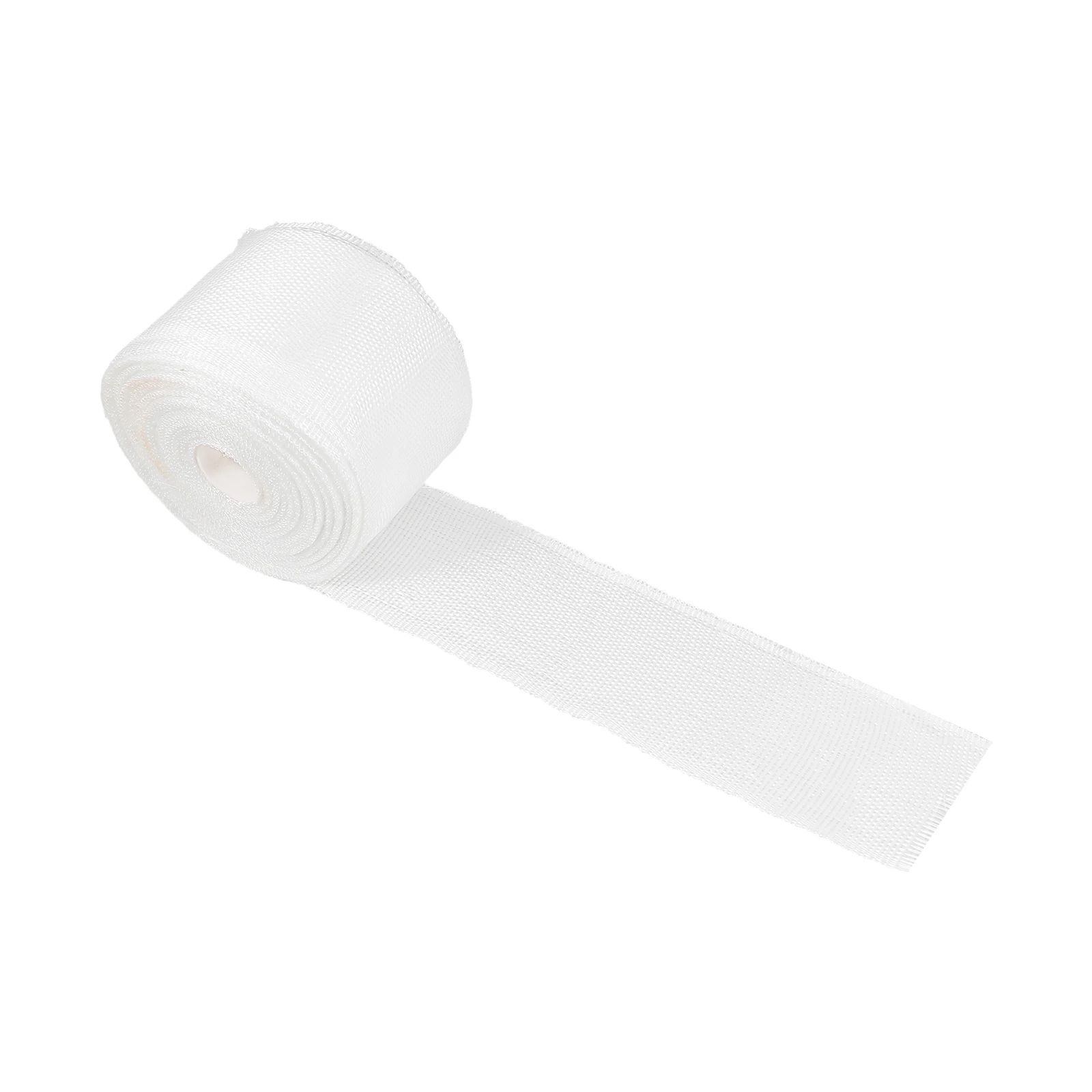 

Fiberglass Cloth Roll Non Adhesive Woven Strip Reinforcement Fabric for Repair Wrapping Seams Boat Projects Molding Glass Fiber