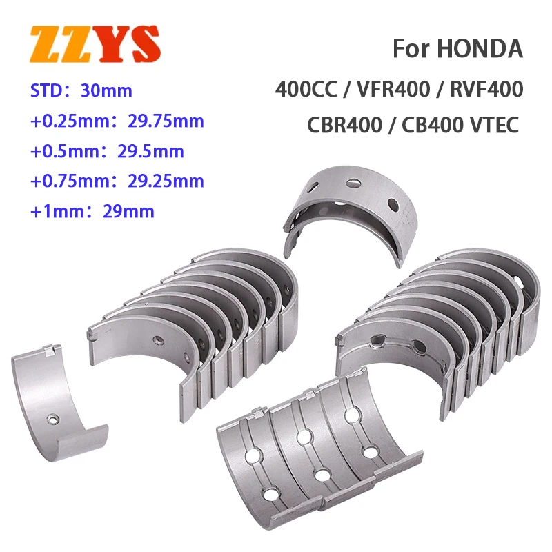 STD 30mm For HONDA VFR400 CB400 VTEC RVF400 CB400SF CBR400 NC23 NC29 CB-1 Connecting Rod Crankshaft Bearing VFR/RVF/CB/CBR 400