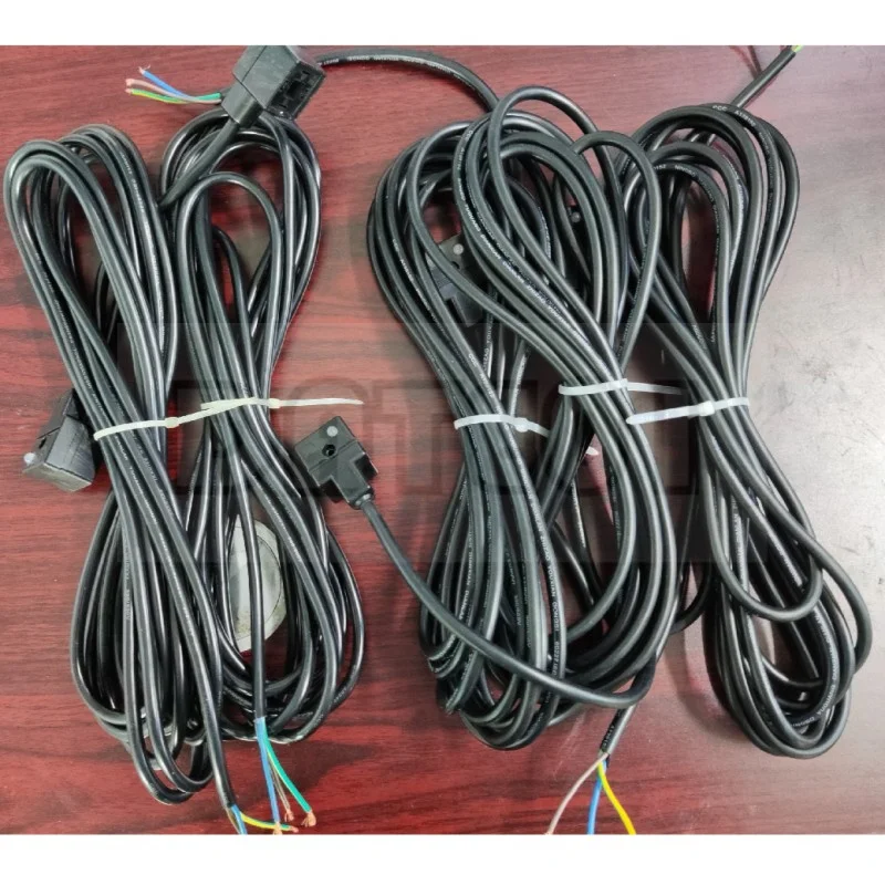 Imagem -03 - Conector Terminal Integrado Din43650a da Caixa da Tomada da Bobina da Válvula Solenóide de Mpm Furos dc 24v Indicador 3m 5m Cabo de Alimentação
