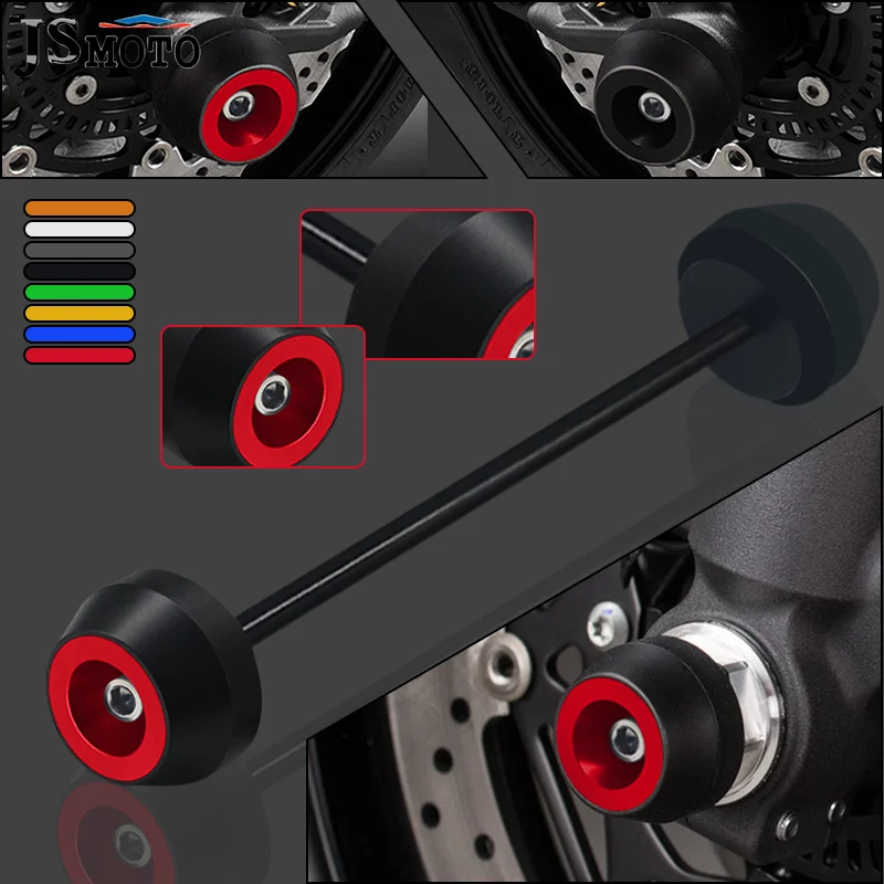

For CBR600RR CBR 600 RR 2009-2015 Motorcycle CNC Aluminum Front & Rear Wheel Fork Slider Falling Protector Cap cbr600rr