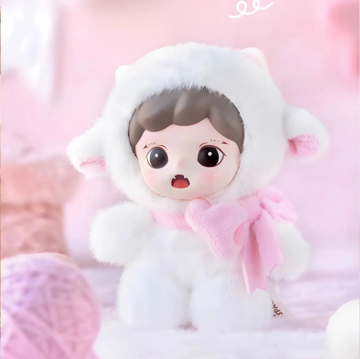 Zoraa Fluffy Cabin Series Blind Box Kawaii Vinyl Plush Doll Cute Action Figure Mystery Box Doll Collect Girl Birthday Gift