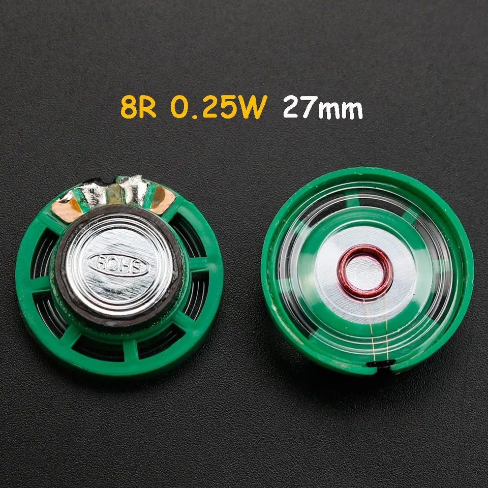 2 piece 8 Ohm 0.25W 0.5W 8 Ohm External Magnetic Doorbell Toy