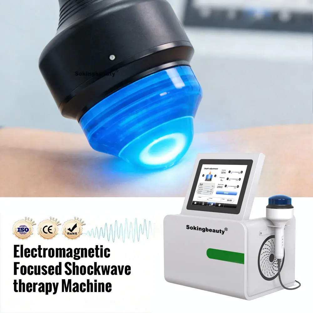 Powerful Electromagnetic Focused Shockwave for Shoulder Massage Neck Massage and Muscle Relaxation