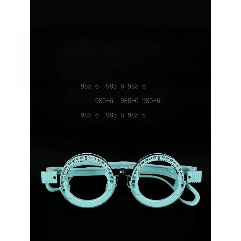 Lightweight Aluminum Magnesium Alloy Ophthalmic Trial Frame, Comfortable Fit Adjustable Frame for Eyeglass Testing