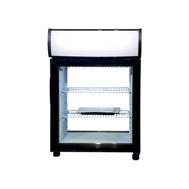 35L beer beverage cooling special display fridge with front and back door