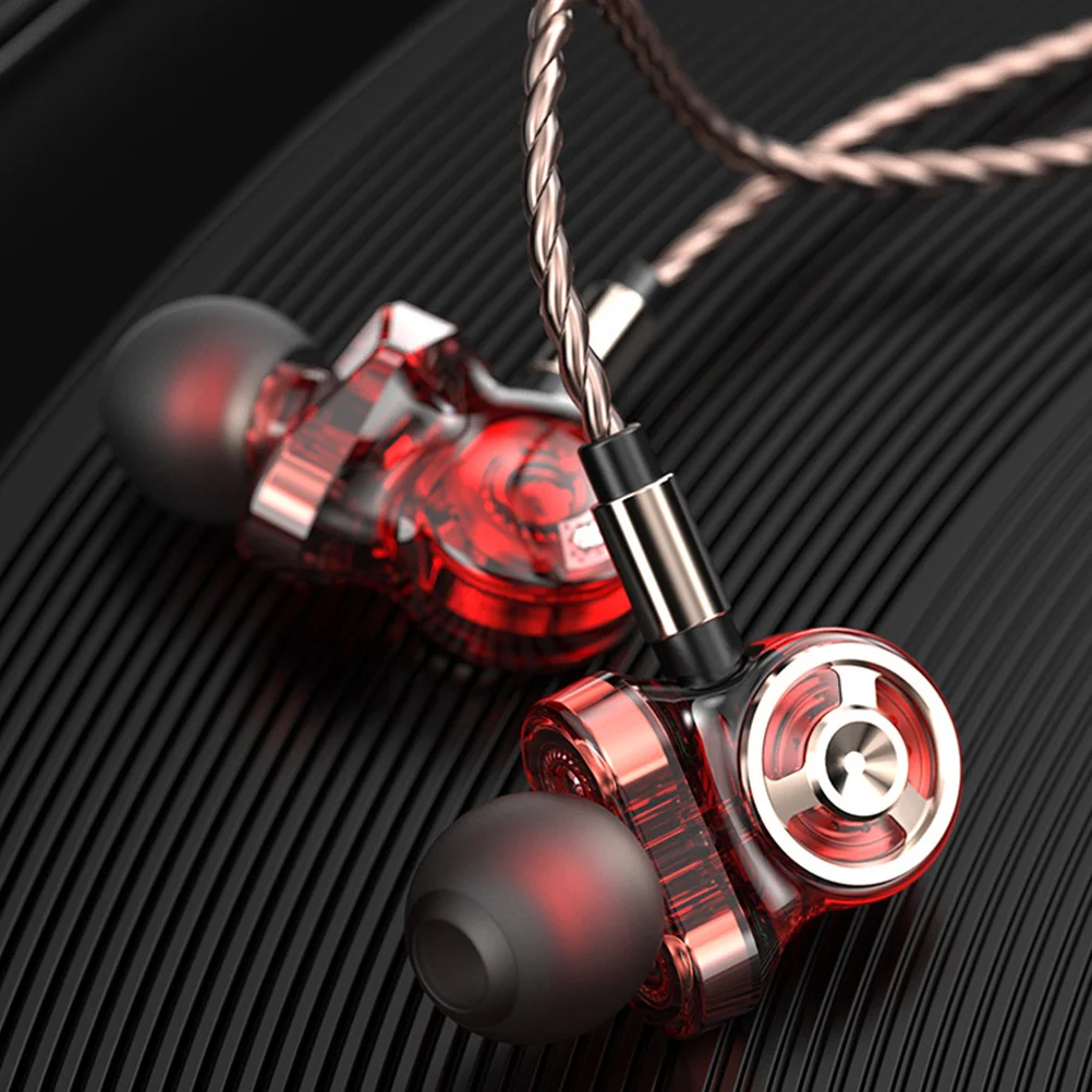 

7Mm+7Mm+9Mm Driver Unit Earbuds High-Grade Braided Wire Stereo Bass Subwoofer Earphone For Music Movie Headset