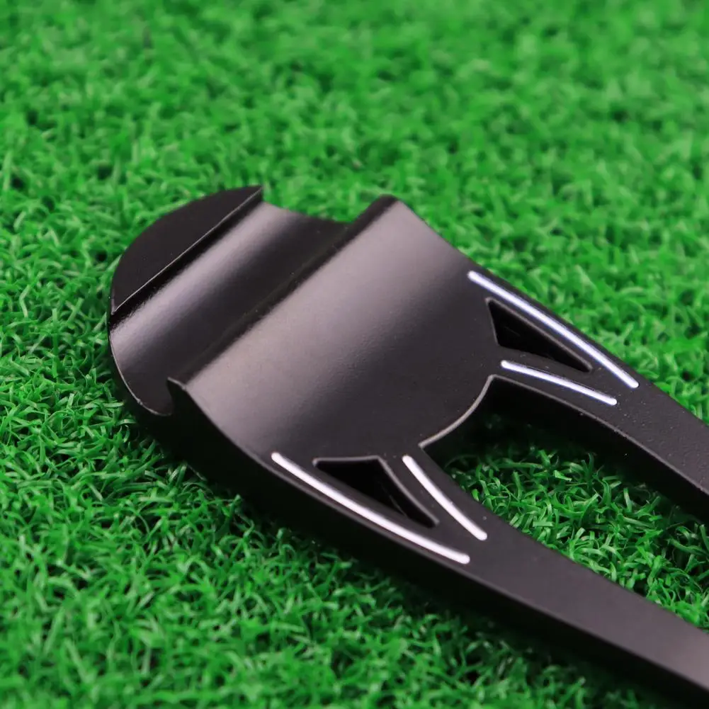 Multi-purpose  Great Golfs Divot Repair Tools Golf Pitchfork Mini Size Green Fork Reusable   Gift