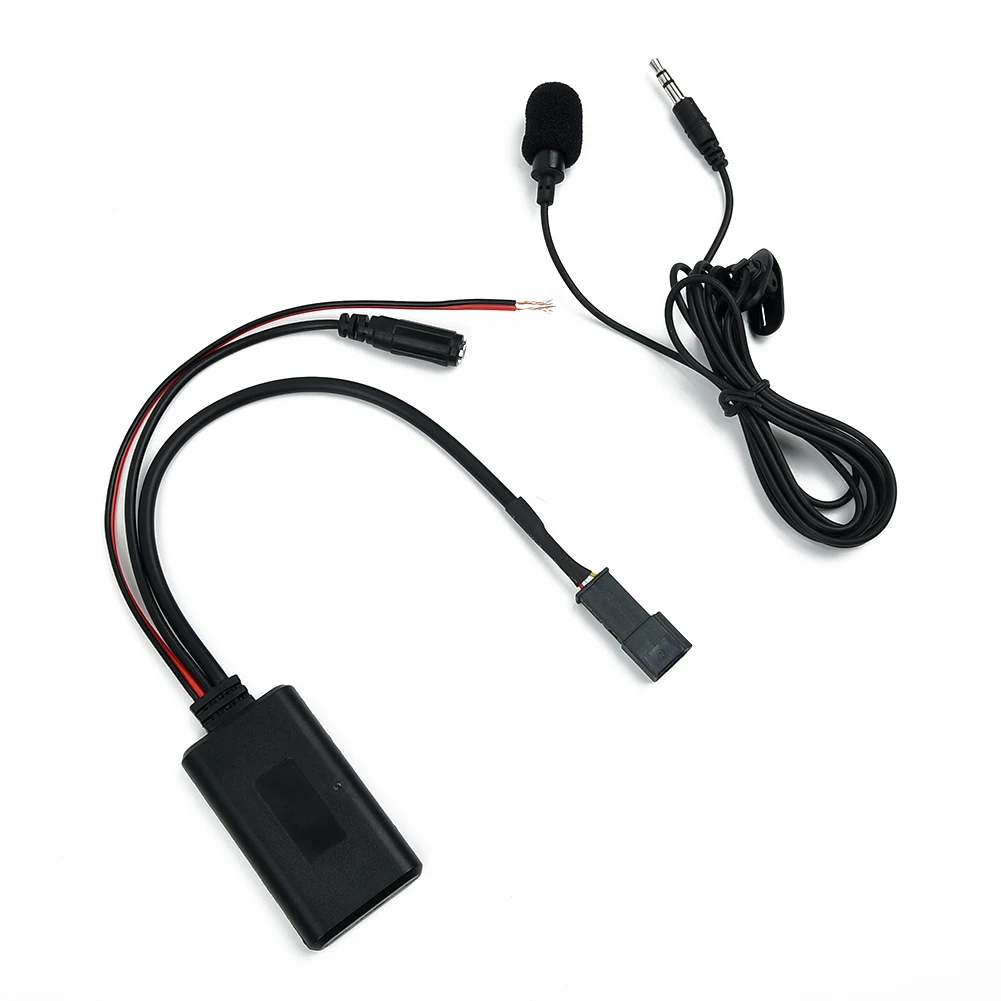 Audio Cable Adaptor and Microphone For For For For E54 E39 E46 E38 E53 Models For For For For Clear Audio Experience