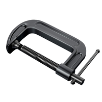 AB31 Heavy Duty G Clamp with Opening, G-Type Thickened Woodworking Clamp, Suitable for Woodworking and Welding. 1 Inch