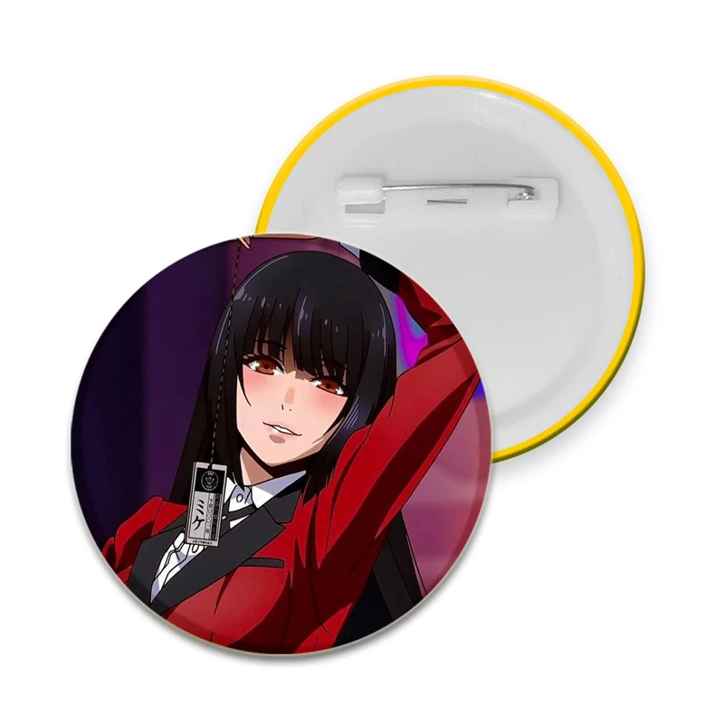 32/44/58Mm Anime Noragami Ronde Zachte Knoop Pin Schattige Creatieve Figuur Broche Voor Rugzak Kleding Decoratie Mode Geschenken