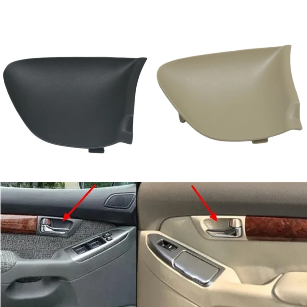Left Right Side Interior Door Panel Handle Cup Insert Cove Cap For Lexus GS300 GS400 Toyota Land Cruiser Prado LC120 4Runner