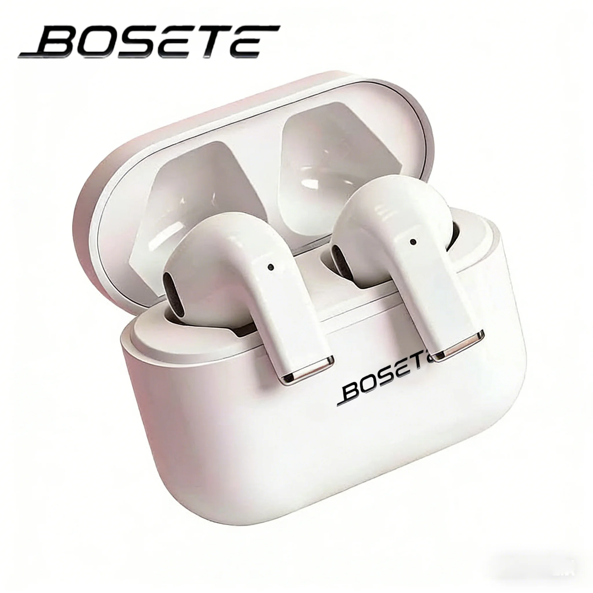 Original Bosete Pro 5s Mini Wireless Bluetooth Earbuds Long-Last Noise Cancellation Headphones Extended Battery Life With Mic
