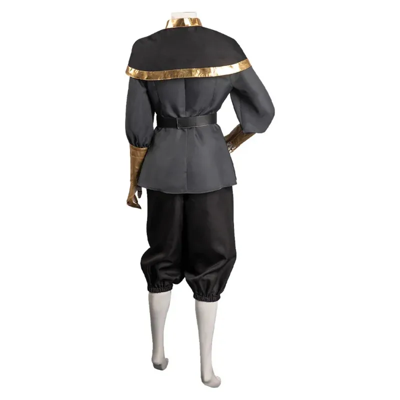 Black Gold Luz Noceda Cosplay Women Costume Anime Cartoon The Owl Cos House Roleplay Fantasia Outfits Halloween Carnival Party