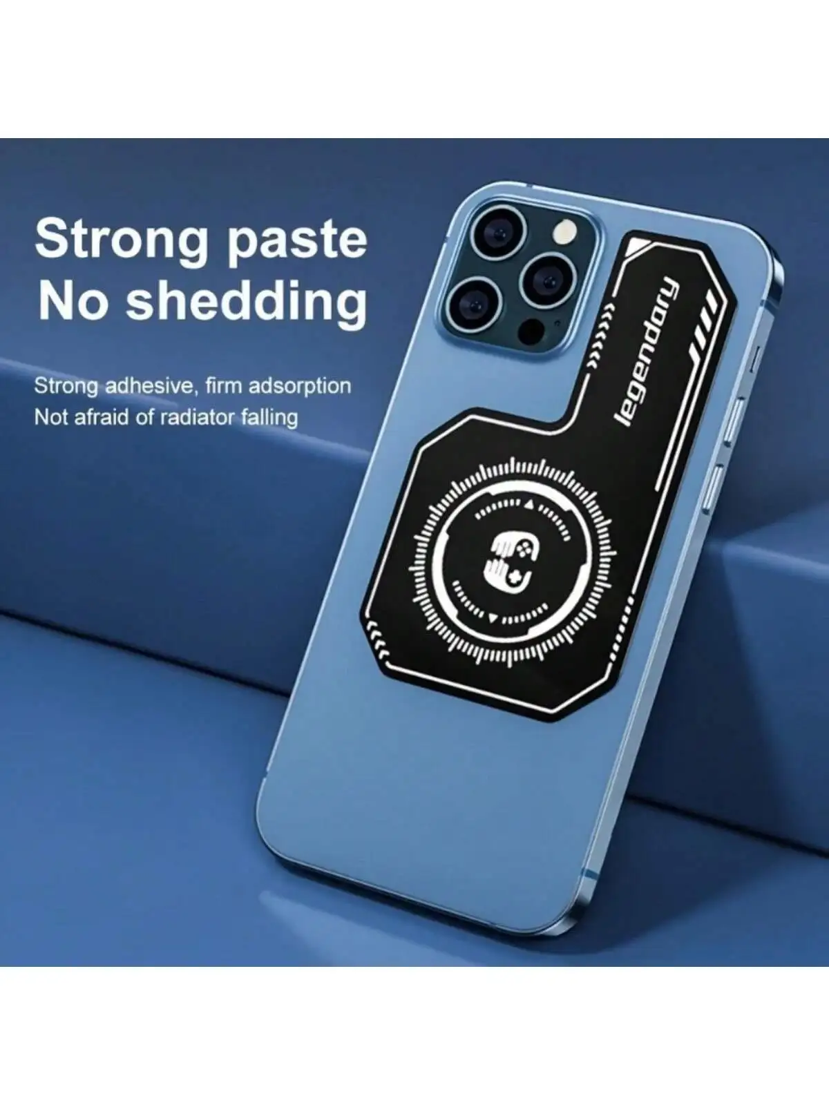 IJzeren warmteafvoerbord voor mobiele telefoons, niet-magnetische warmteafvoerstickers, thermische pads, warmteafvoer voor mobiele telefoons ac