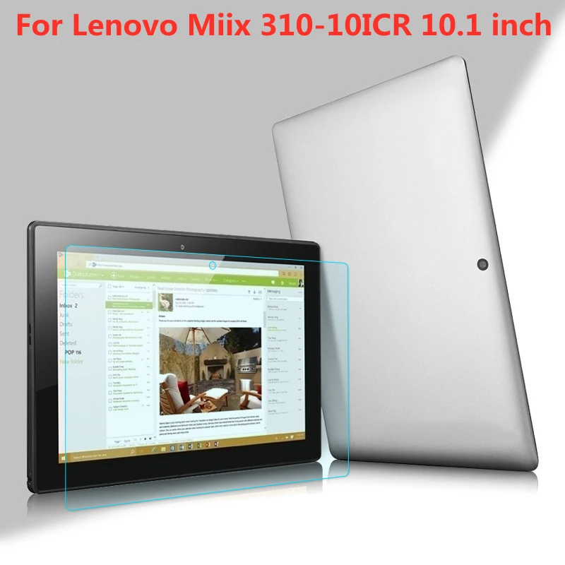 9H tablet szkło hartowane dla Lenovo Miix 310-10ICR 10.1 cala folia szklana Protector