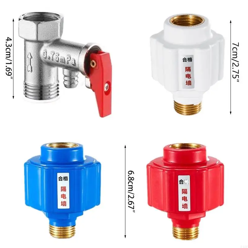 F92F Aquecedor água elétrica Partição Aquecedor água da parede para acessórios proteção