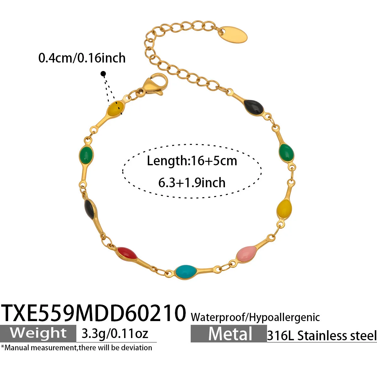 Stainless Steel Mini Racket Shaped Design Choker Necklace Bracelet For Women Trendy Stacking Jewelry Accessories
