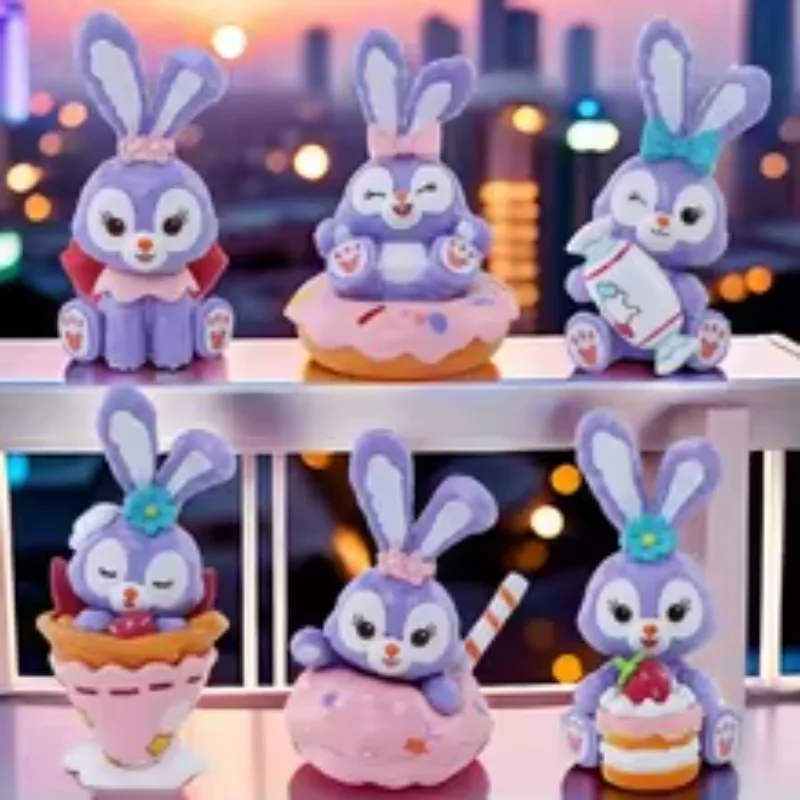 Lina Bell Stardelu Fox Rabbit Caja ciega de juguete de peluche, exquisito adorno de consola central de mesa y coche son perfecto para regalo de Navidad