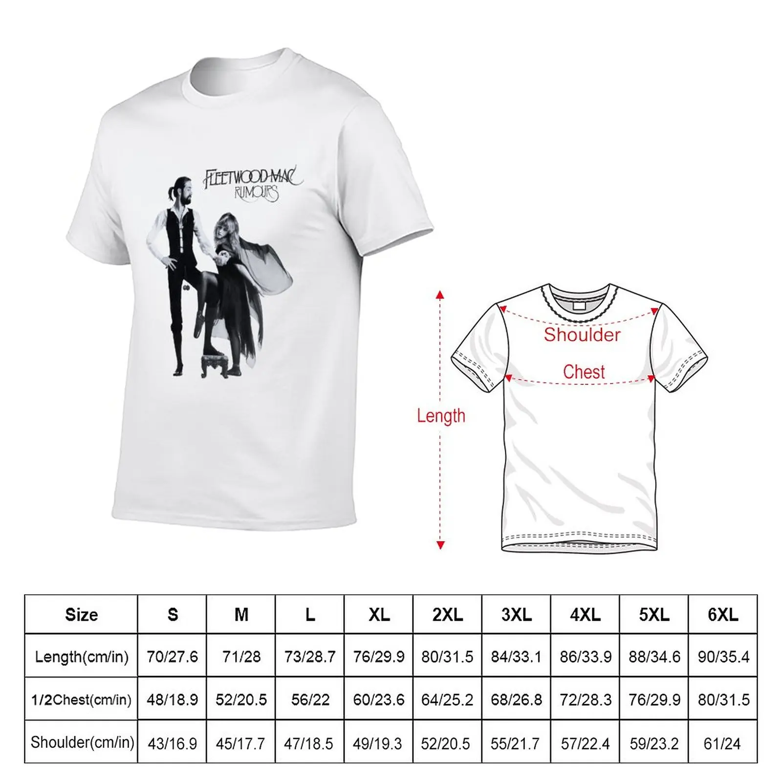 New FLééTWóóD MáC Rumours T-Shirt T-shirt for a boy cute clothes sports fan t-shirts mens t shirts pack