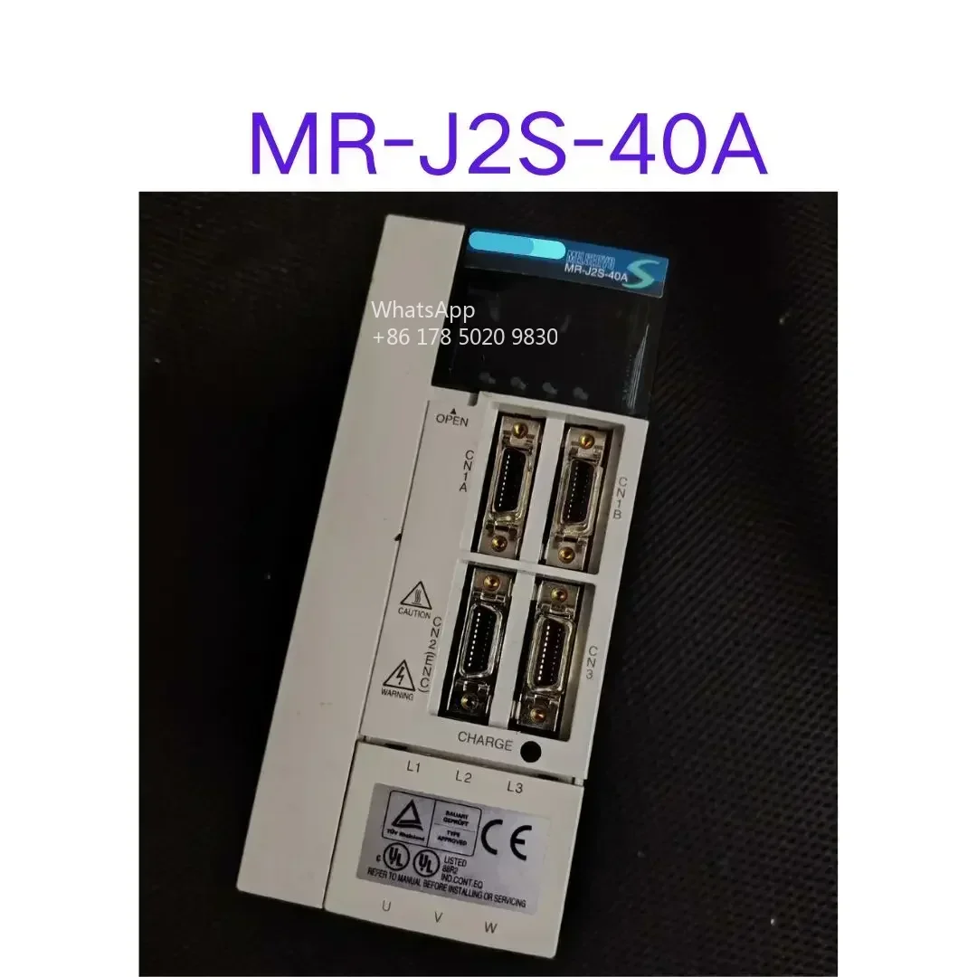 Used MR-J2S-40A servo driver 400W Test OK Fast shipping