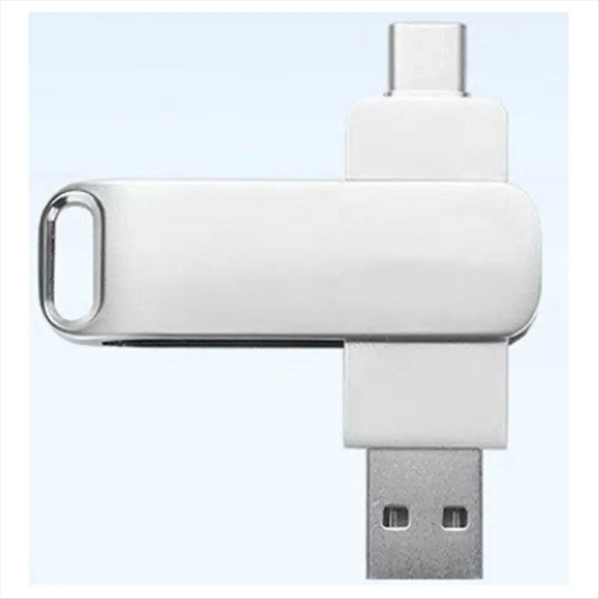 【A75T】 TYPE-C Metal Pen Drive 128GB Waterproof USB Flash Drives 128GB Memory Stick Business Gift U Disk