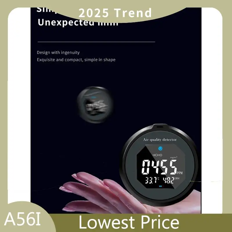 

A56I Top Multifunctional Thermohygrometer Air Quality Detector Air Quality Tester For Home