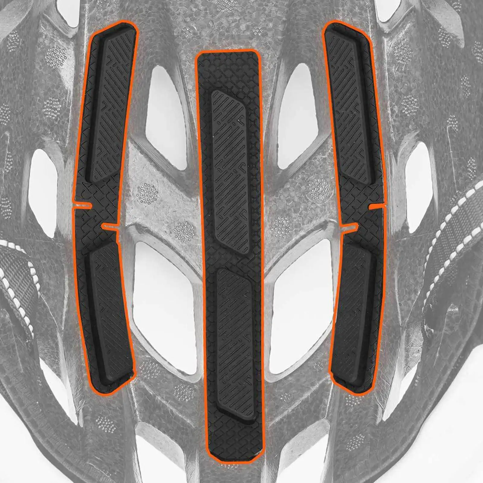 Motorcycle Helmet Padding Breathable Shock Absorbing Protective Non-slip Replacement Bike Helmet Padding For Daily Travel Road