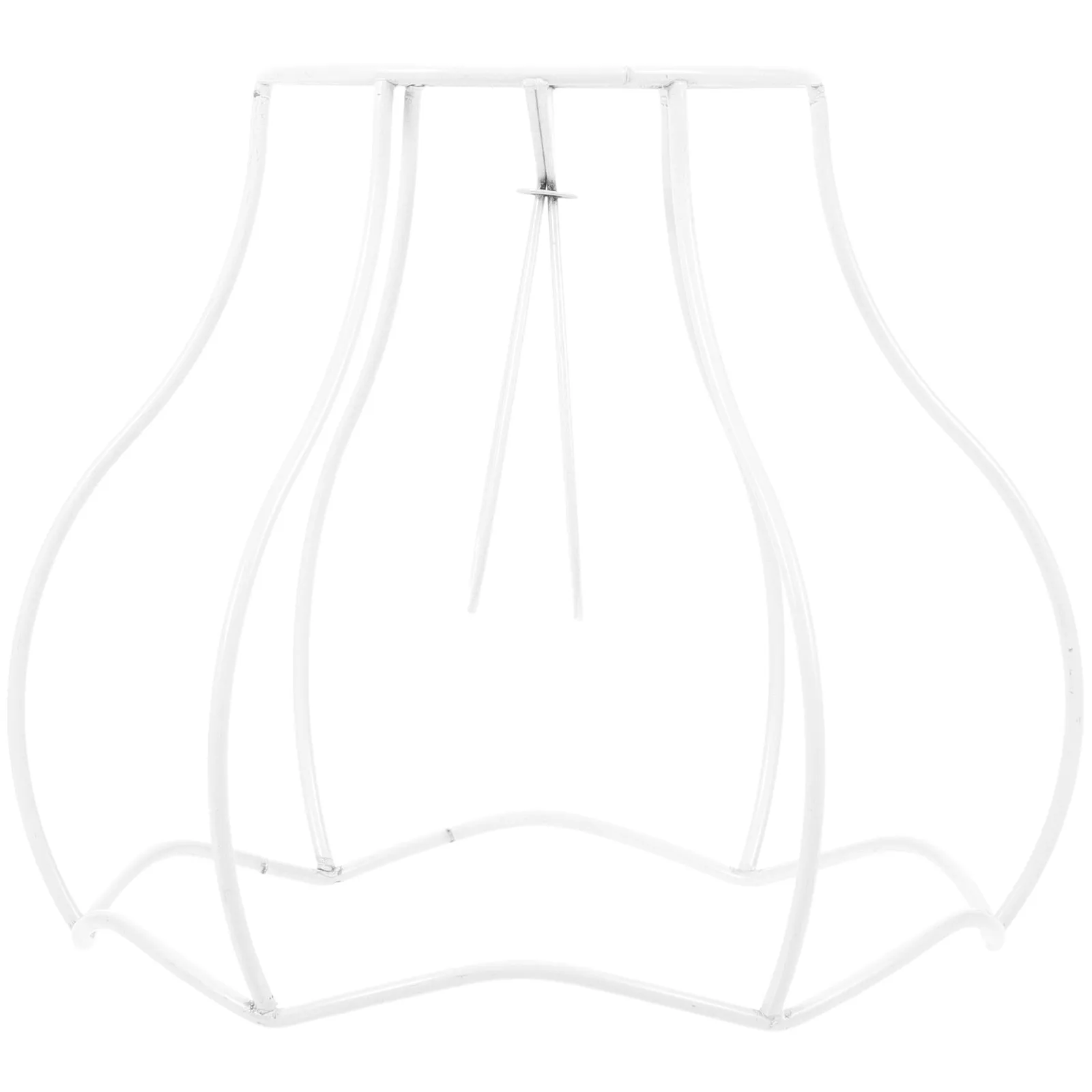 

Винтажная металлическая рамка для абажура, прочная, устойчивая к ржавчине, для самостоятельной сборки, кронштейн для настольных светильников, люстр, домашнего декора, проволочное кольцо