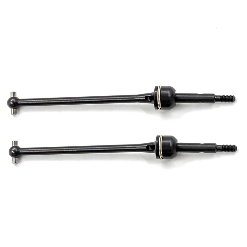 【Sleek Design】4Pcs Steel Rear Drive Shaft Driveshafts For 1/10 Traxxas Slash Rustler Hoss Stampede VXL 4X4 2WD RC Car Upgrades P