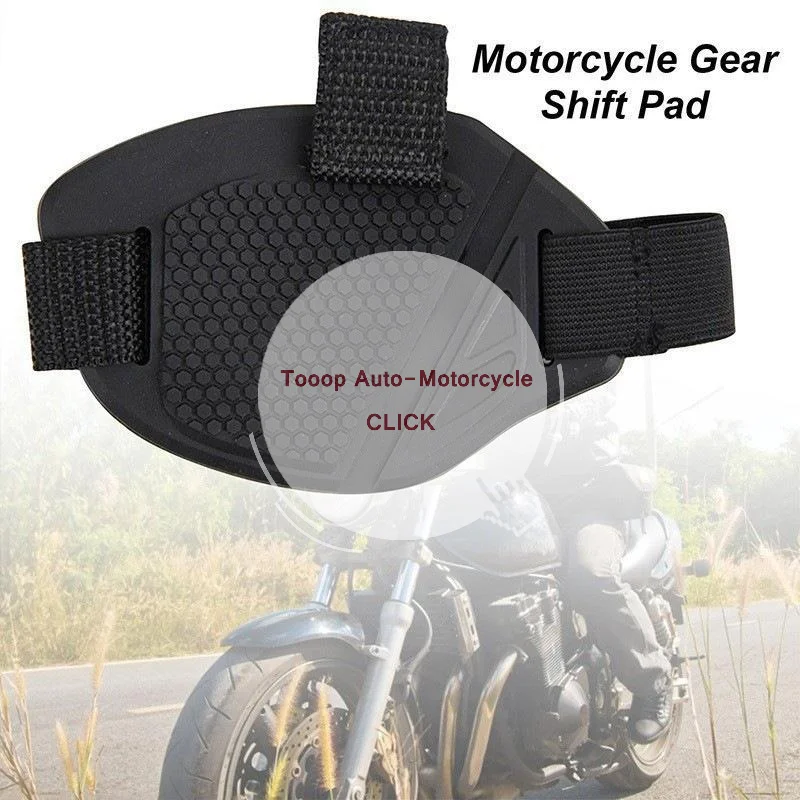 Waterproof Motorcycle Shift Pad Anti-Scratch Shoe Guard Universal Fit Motocross Shifter Boots Protector for Off-Road Riding