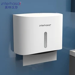 Interhasa! Mão Toalha Dispenser para Banheiro e Cozinha, Toilet Paper Holder, Dispenser Tissue, Luxo